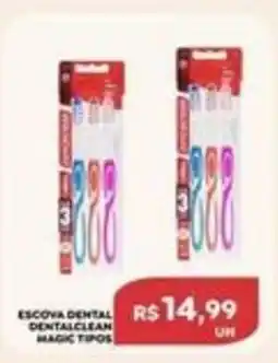 Verona Supermercados escova dental dentalclean magic tipos oferta
