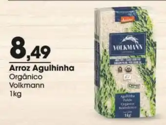 Arroz agulhinha orgânico volkmann