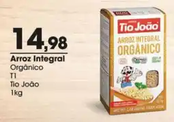Zaffari Arroz integral orgânico t1 oferta