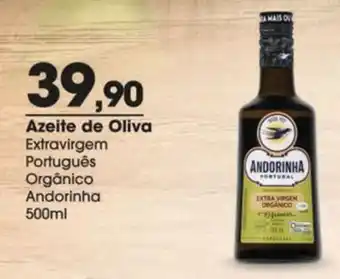Azeite de oliva extravirgem português orgânico andorinha
