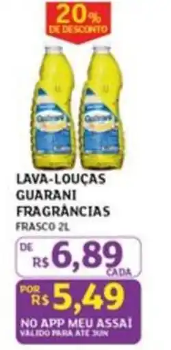 Assaí Atacadista Lava-louças guarani fragrâncias oferta
