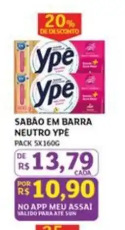 Assaí Atacadista Sabão em barra neutro ypê oferta