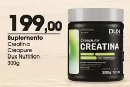 Zaffari Suplemento creatina creapure dux nutrition oferta