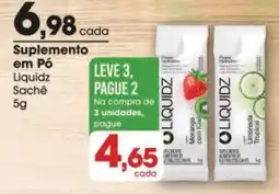 Zaffari Suplemento em Pó Liquidz Sachê oferta
