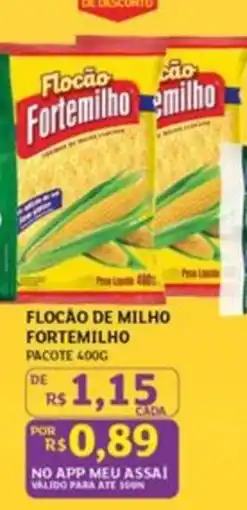 Assaí Atacadista Flocão de milho fortamilho oferta