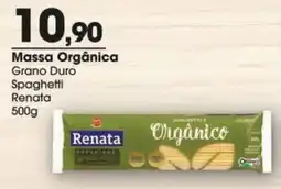 Zaffari Massa Orgânica Grano Duro Spaghetti Renata oferta