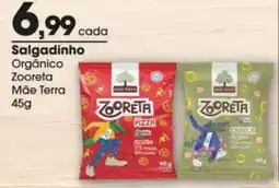 Zaffari Salgadinho orgânico zooreta mãe terra oferta