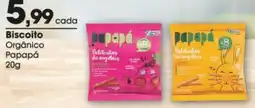 Zaffari Biscoito orgânico papapá oferta