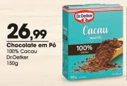 Zaffari Chocolate em Pó 100% Cacau oferta