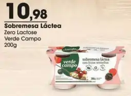 Zaffari Sobremesa Láctea Zero Lactose Verde Campo oferta