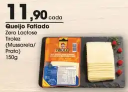 Zaffari Queijo Fatiado Zero Lactose oferta