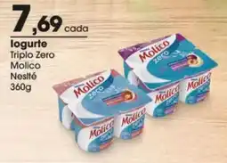 Zaffari Iogurte triplo zero molico nestlé oferta