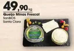 Zaffari Queijo Minas Frescal SanBIOS Santa Clara oferta