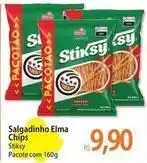 Atacadão Stiksy - salgadinho elma chips oferta