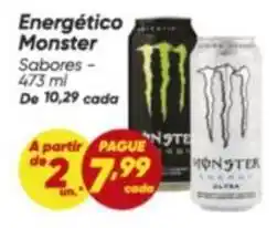 Dia Monster - energético oferta