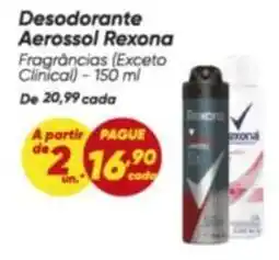 Dia Rexona - desodorante aerossol oferta