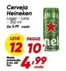 Dia Heineken - cerveja oferta