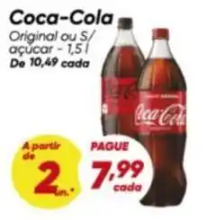 Dia Coca-cola - original ou s/ açúcar oferta