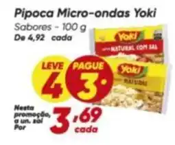 Dia Yoki - pipoca micro-ondas oferta