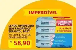 Assaí Atacadista Bepantol - lenço umedecido sem fragrancia oferta