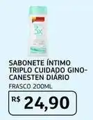 Assaí Atacadista Sabonete intimo triplo cuidado gino- canesten diario oferta