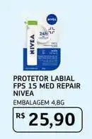Assaí Atacadista Nivea - protetor labial fps 15 med repair oferta