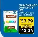 Assaí Atacadista Ems - polivitamínico complexo b oferta