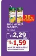 Assaí Atacadista Saborosas - suco maratà oferta
