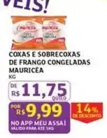 Assaí Atacadista Mauricéa - coxas e sobrecoxas de frango congeladas oferta