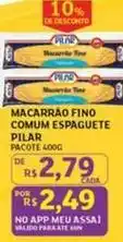 Assaí Atacadista Pilar - macarrão fino comum espaguete oferta