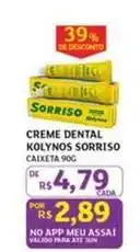 Assaí Atacadista De - creme dental oferta