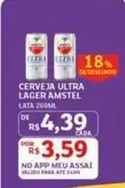 Assaí Atacadista Amstel - cerveja ultra lager oferta