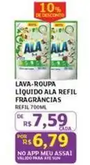 Assaí Atacadista Ala - lava-roupa liquido fragrancias oferta