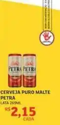 Assaí Atacadista Petra - cerveja puro malte oferta