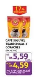 Assaí Atacadista Tradicional - cafe tradicional 3 corações oferta