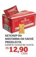 Assaí Atacadista Predilecta - ketchup ou mostarda em sache oferta