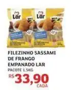 Assaí Atacadista Lar - filezinho sassami de frango empanado oferta