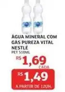 Assaí Atacadista Pureza - água mineral com gas vital oferta