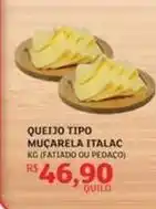 Assaí Atacadista Italac - queijo tipo muçarela oferta