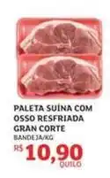 Assaí Atacadista Paleta suína com osso resfriada gran corte oferta