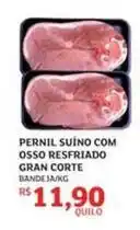 Assaí Atacadista Pernil suíno com osso resfriado oferta