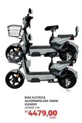 Bike eléctrica autopropelido 1000w