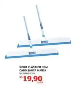 Maria - rodo plástico com cabo santa