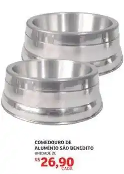 Assaí Atacadista De - comedouro de aluminio sao benedito oferta
