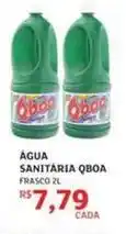 Assaí Atacadista Qboa - água sanitária oferta
