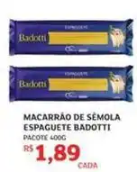 Badotti - macarrão de semola espaguete