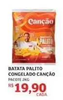 Assaí Atacadista Canção - batata palito congelado oferta