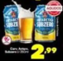 Barracão Supermercado Cerveja Antarctica Subzero oferta