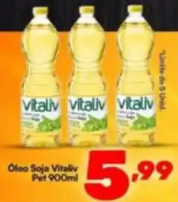 Barracão Supermercado Óleo Soja Vitaliv oferta
