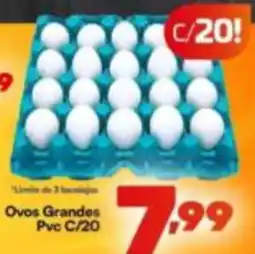 Barracão Supermercado Ovos Grandes oferta